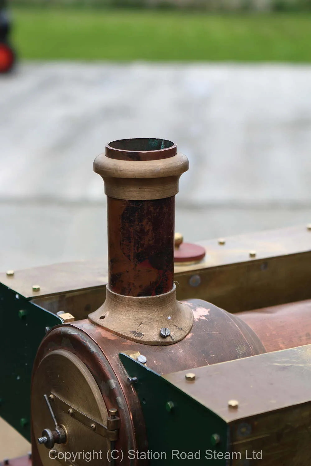 3 1/2 inch gauge part-built Kerr Stuart "Tamar" 0-4-2T