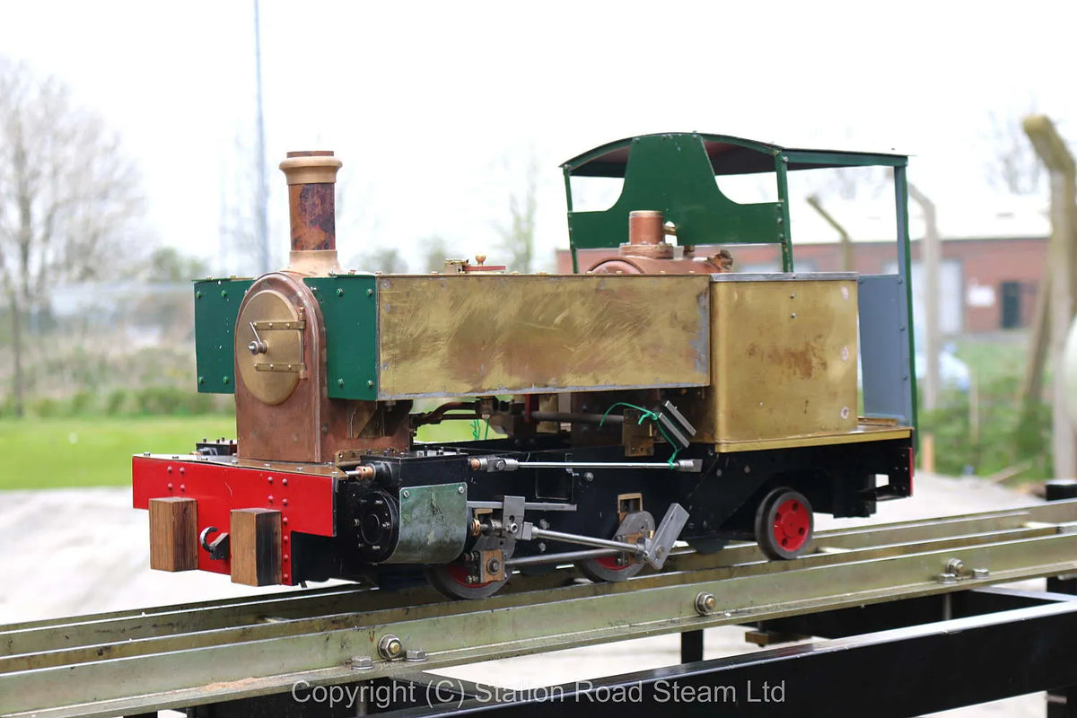 3 1/2 inch gauge part-built Kerr Stuart "Tamar" 0-4-2T