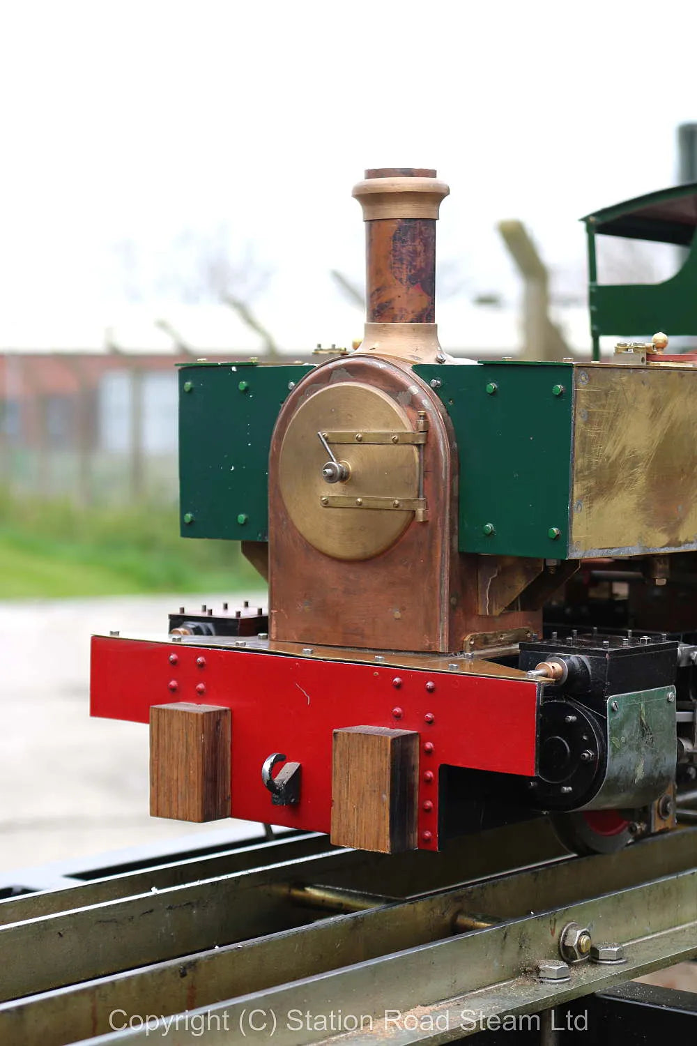 3 1/2 inch gauge part-built Kerr Stuart "Tamar" 0-4-2T