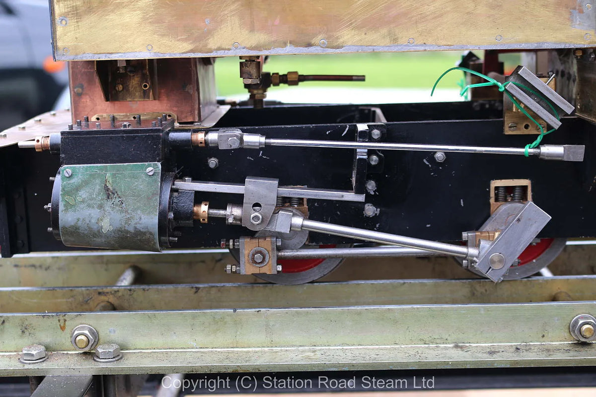 3 1/2 inch gauge part-built Kerr Stuart "Tamar" 0-4-2T