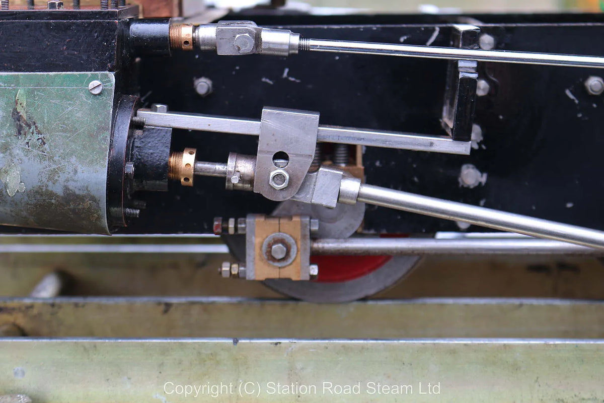 3 1/2 inch gauge part-built Kerr Stuart "Tamar" 0-4-2T