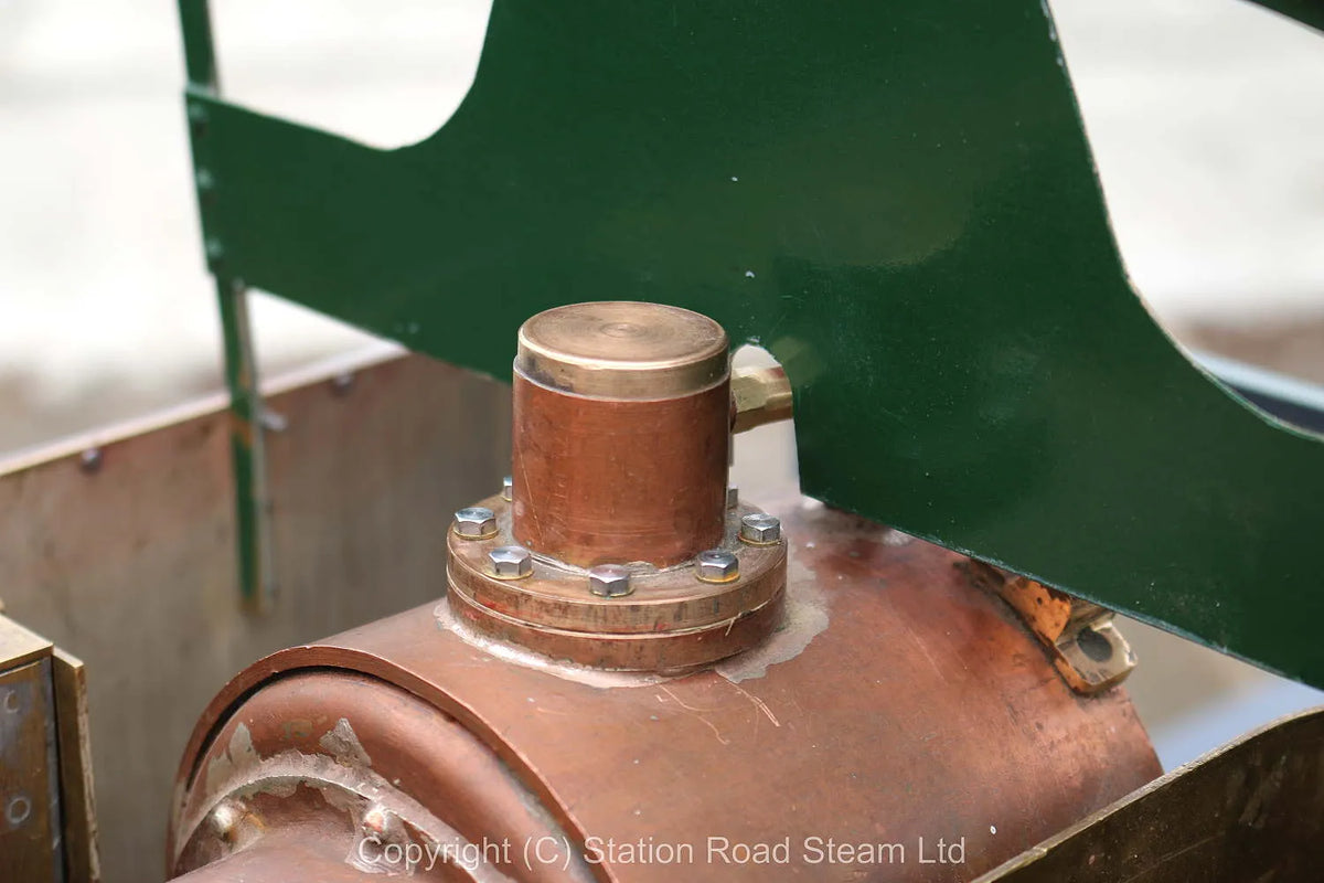 3 1/2 inch gauge part-built Kerr Stuart "Tamar" 0-4-2T