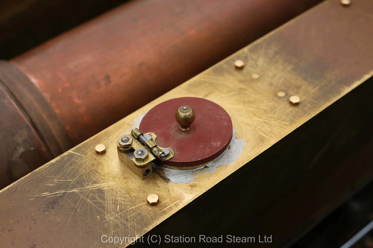 3 1/2 inch gauge part-built Kerr Stuart "Tamar" 0-4-2T