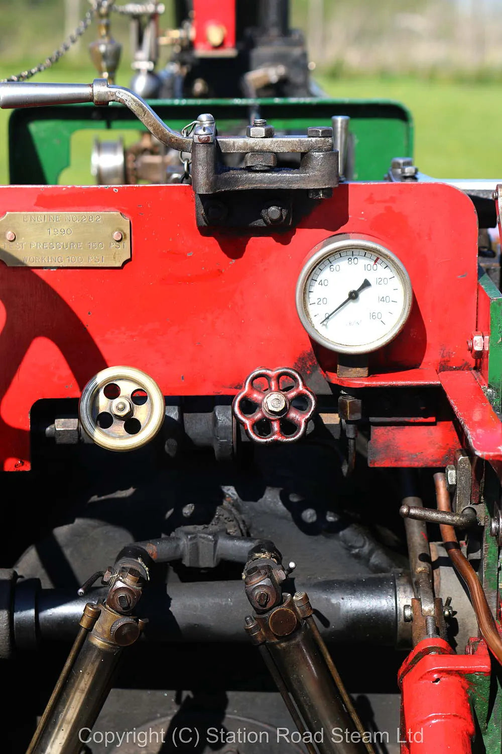 4 inch scale Foster traction engine