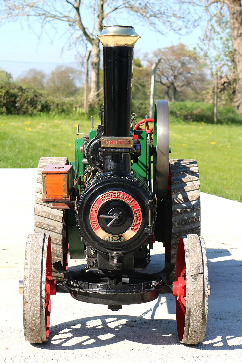 4 inch scale Foster traction engine