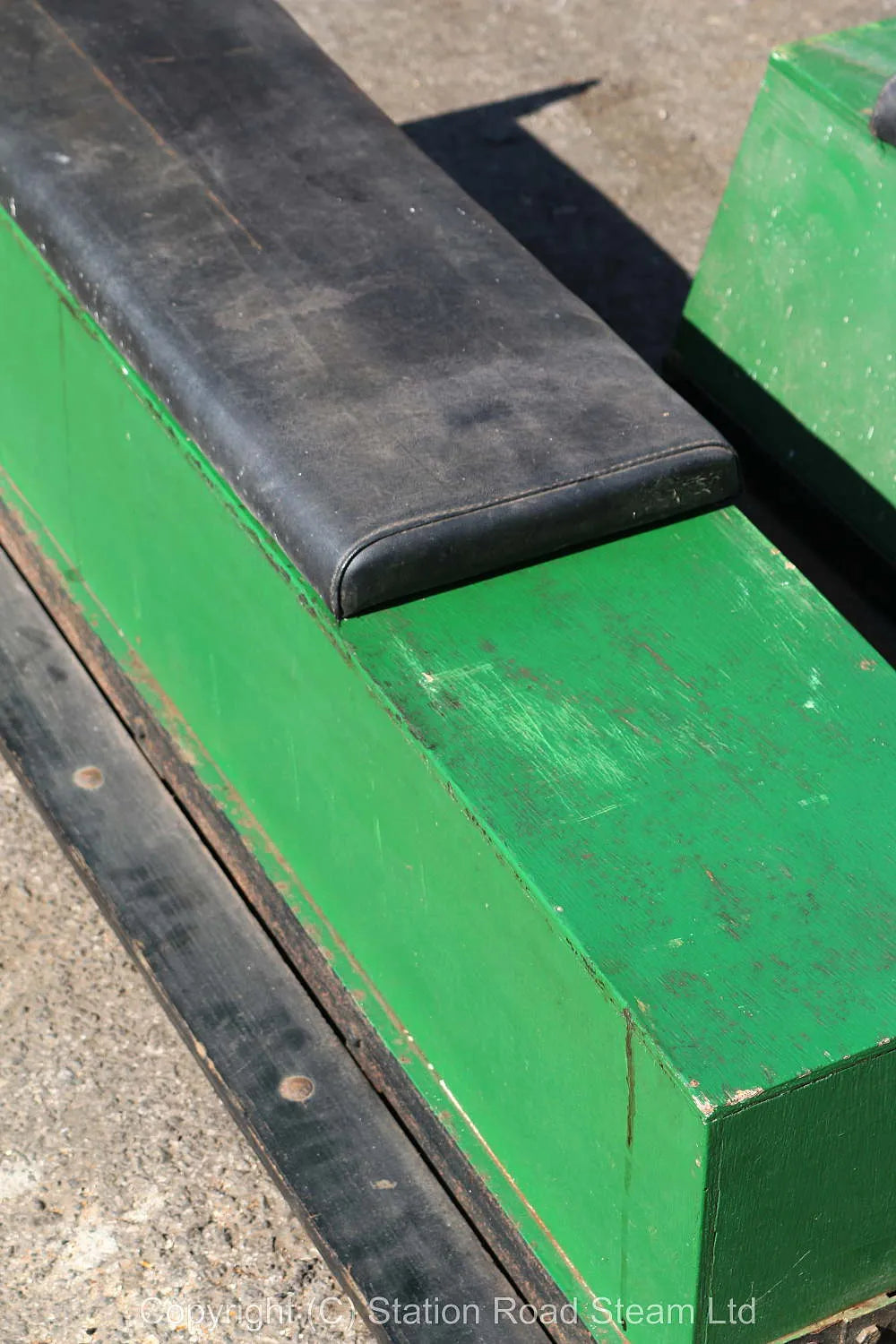 Pair of 7 1/4 inch gauge bogie wagons