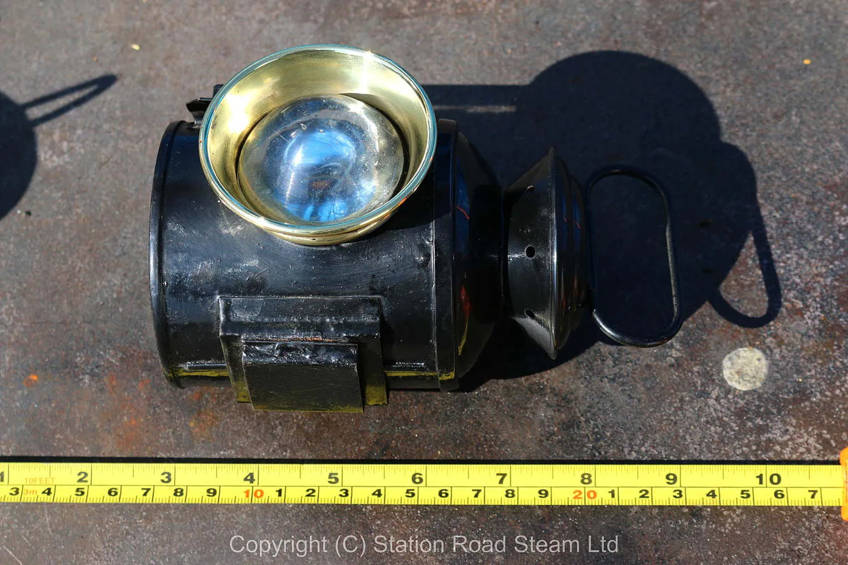 Pair 4 inch scale traction engine lamps