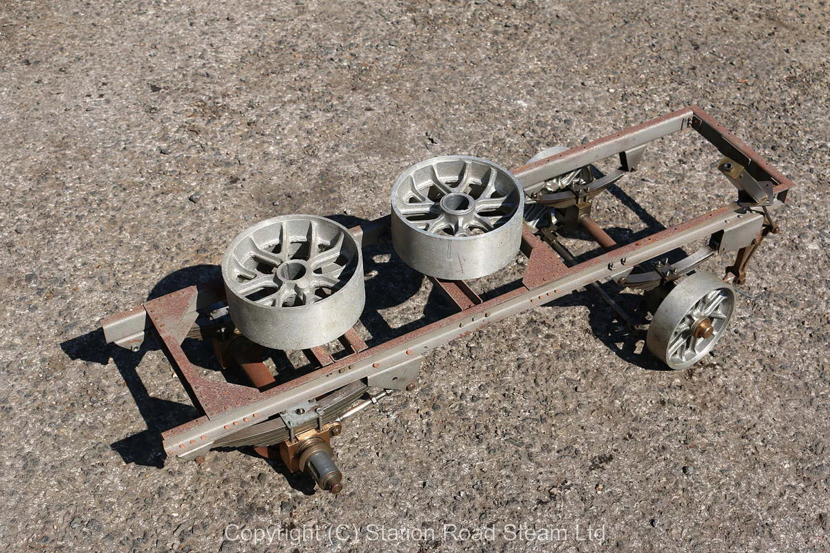 2 inch scale Clayton steam wagon chassis