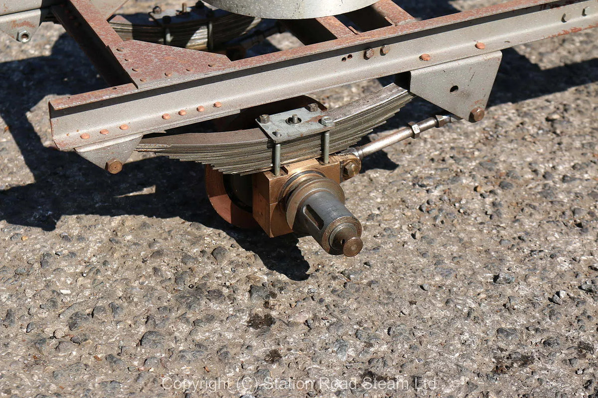 2 inch scale Clayton steam wagon chassis