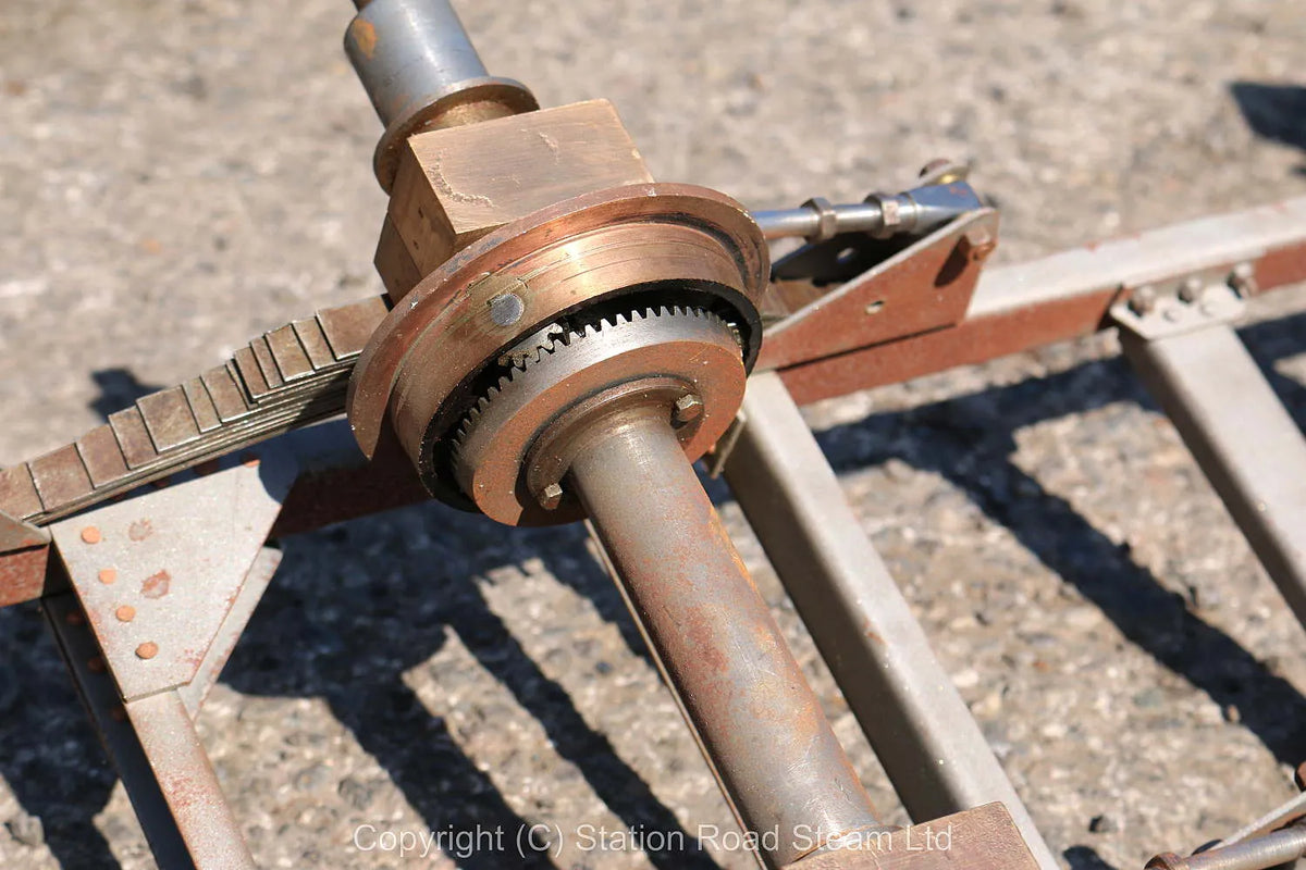 2 inch scale Clayton steam wagon chassis