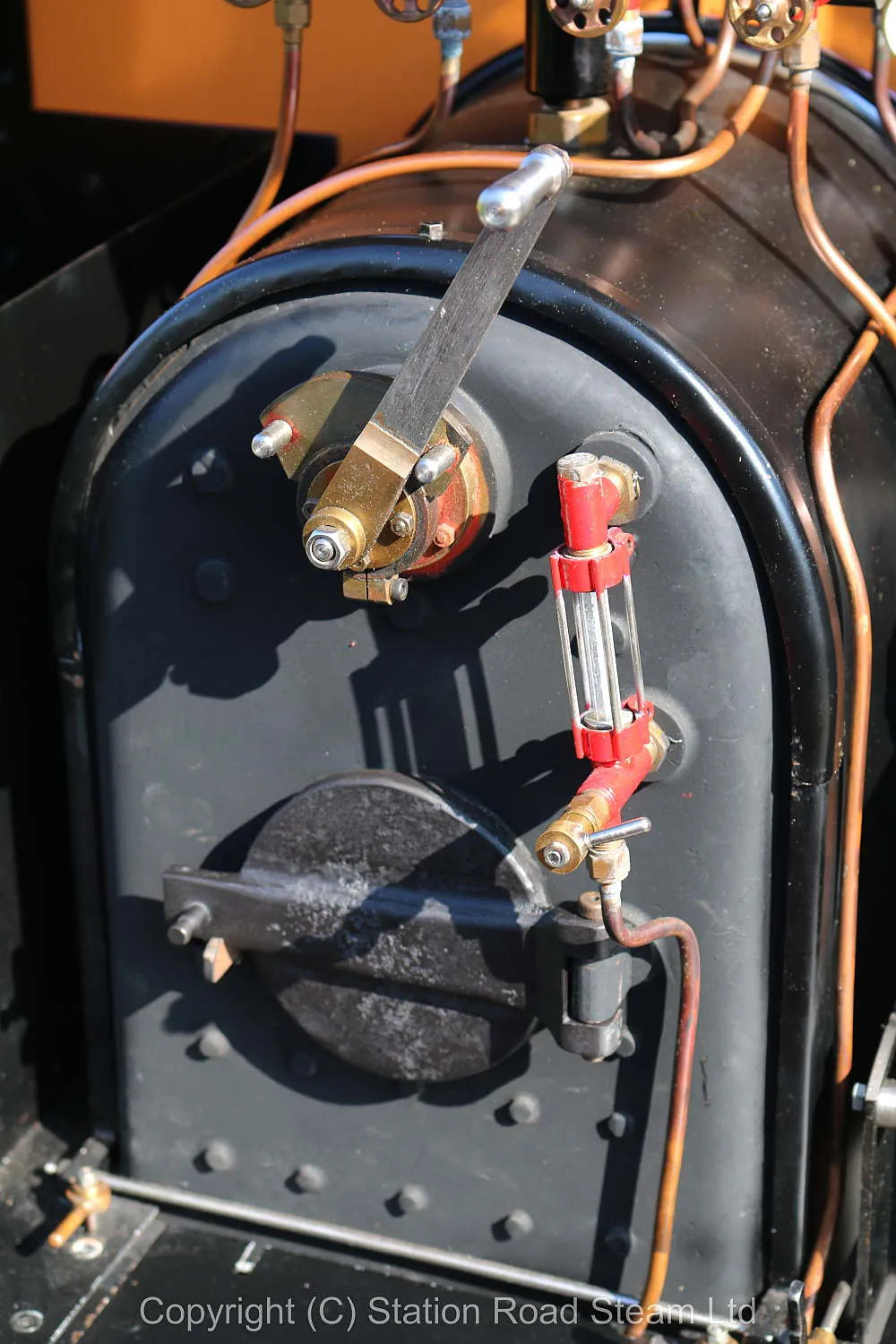 7 1/4 inch gauge "Romulus" 0-4-0T with tender