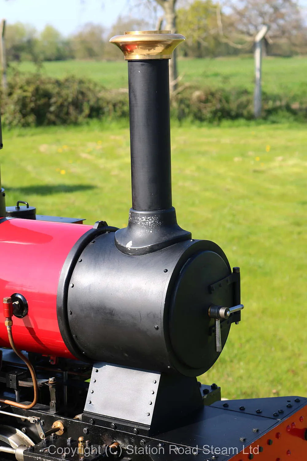 7 1/4 inch gauge "Romulus" 0-4-0T with tender