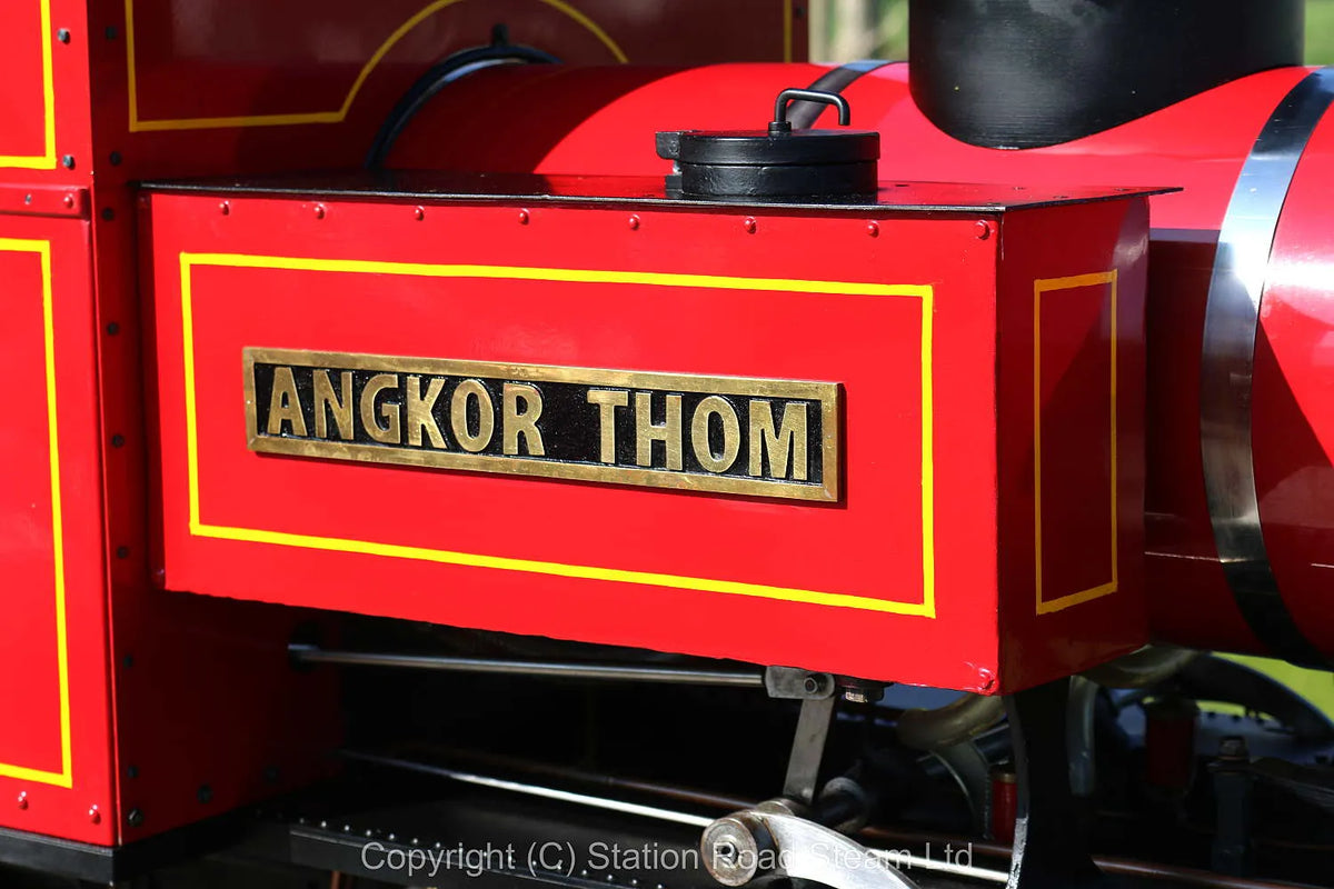 7 1/4 inch gauge "Romulus" 0-4-0T with tender