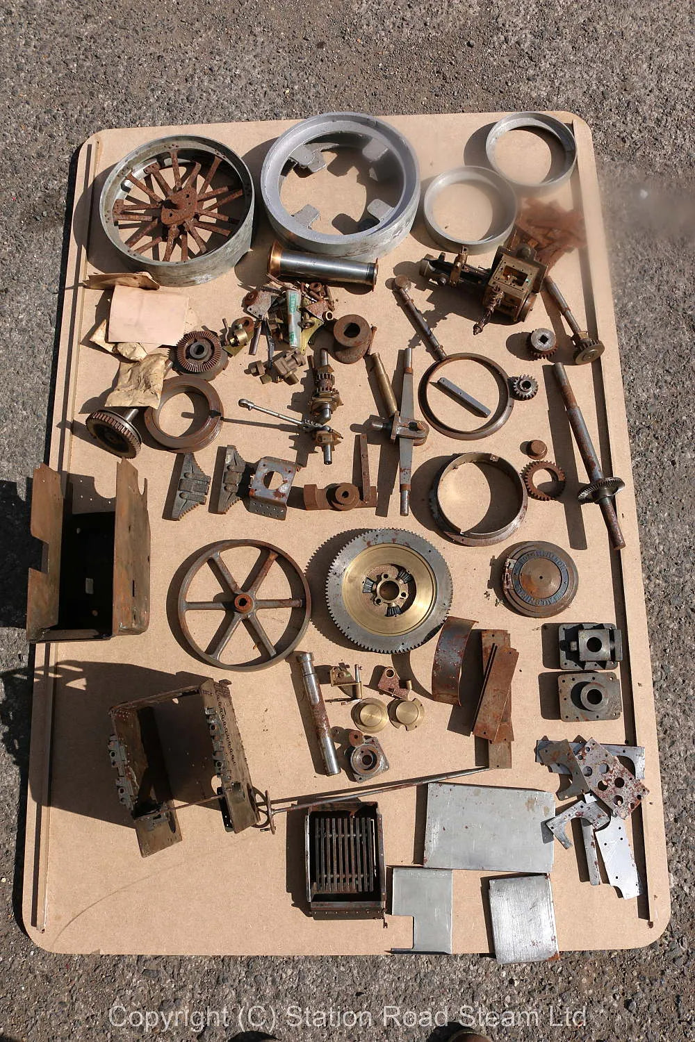 Part-built 1 1/2 inch scale Allchin