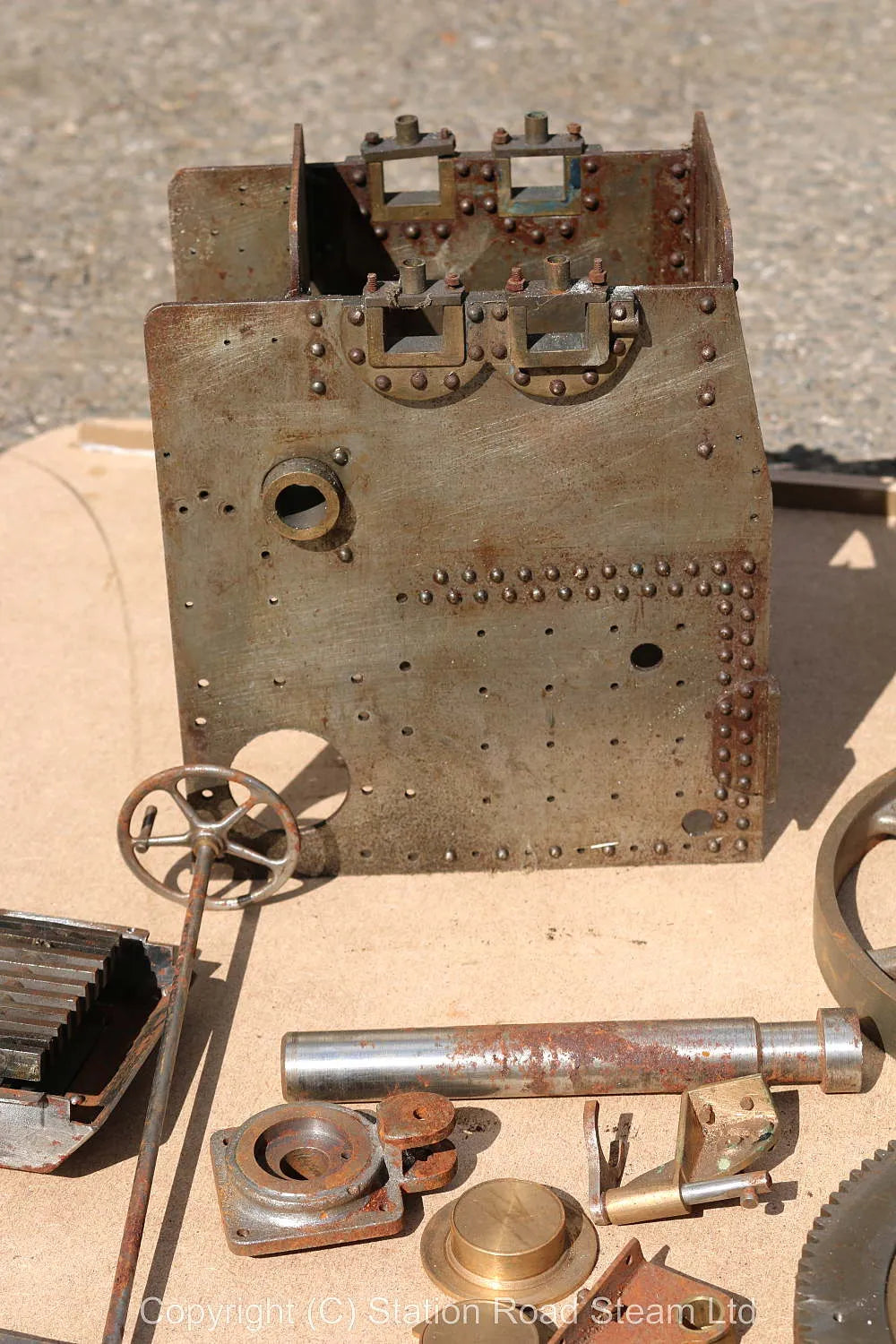 Part-built 1 1/2 inch scale Allchin