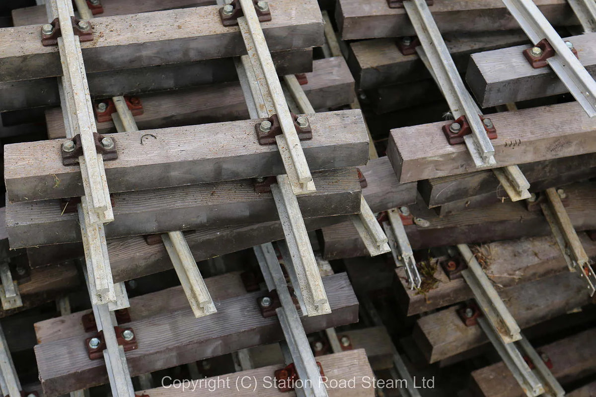 Forty-eight 5 inch gauge PNP Railways track panels