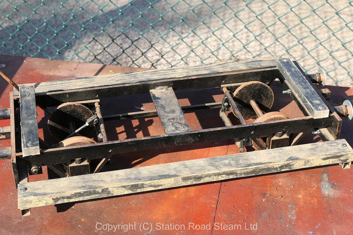 5 inch gauge braked ride-on brake van