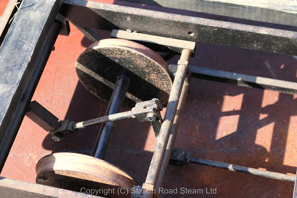 5 inch gauge braked ride-on brake van