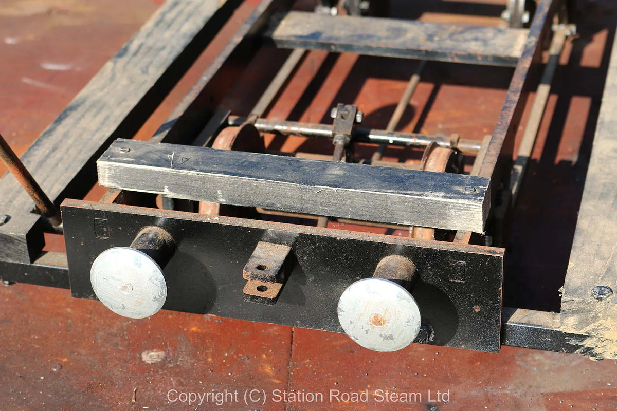 5 inch gauge braked ride-on brake van