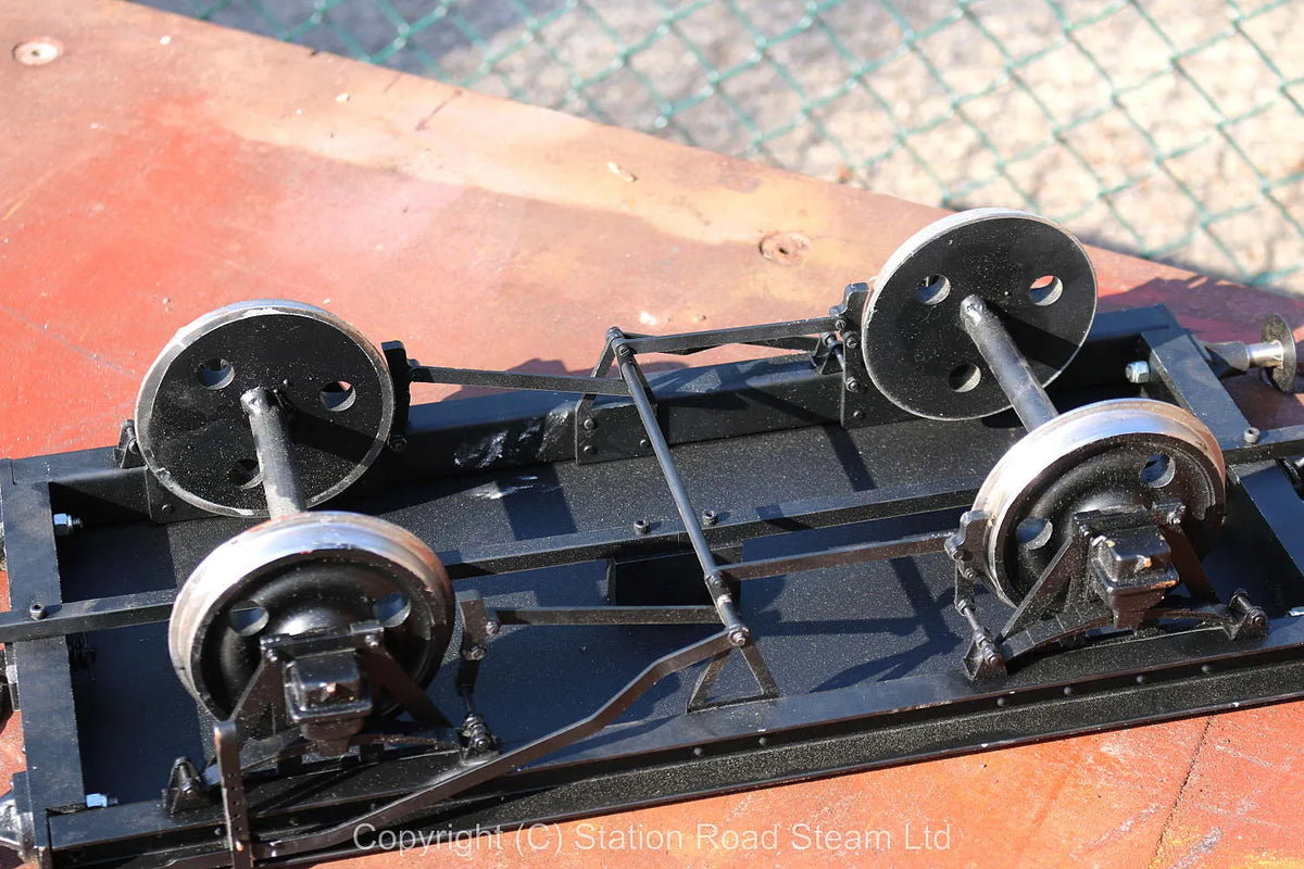 5 inch standard gauge braked wagon chassis