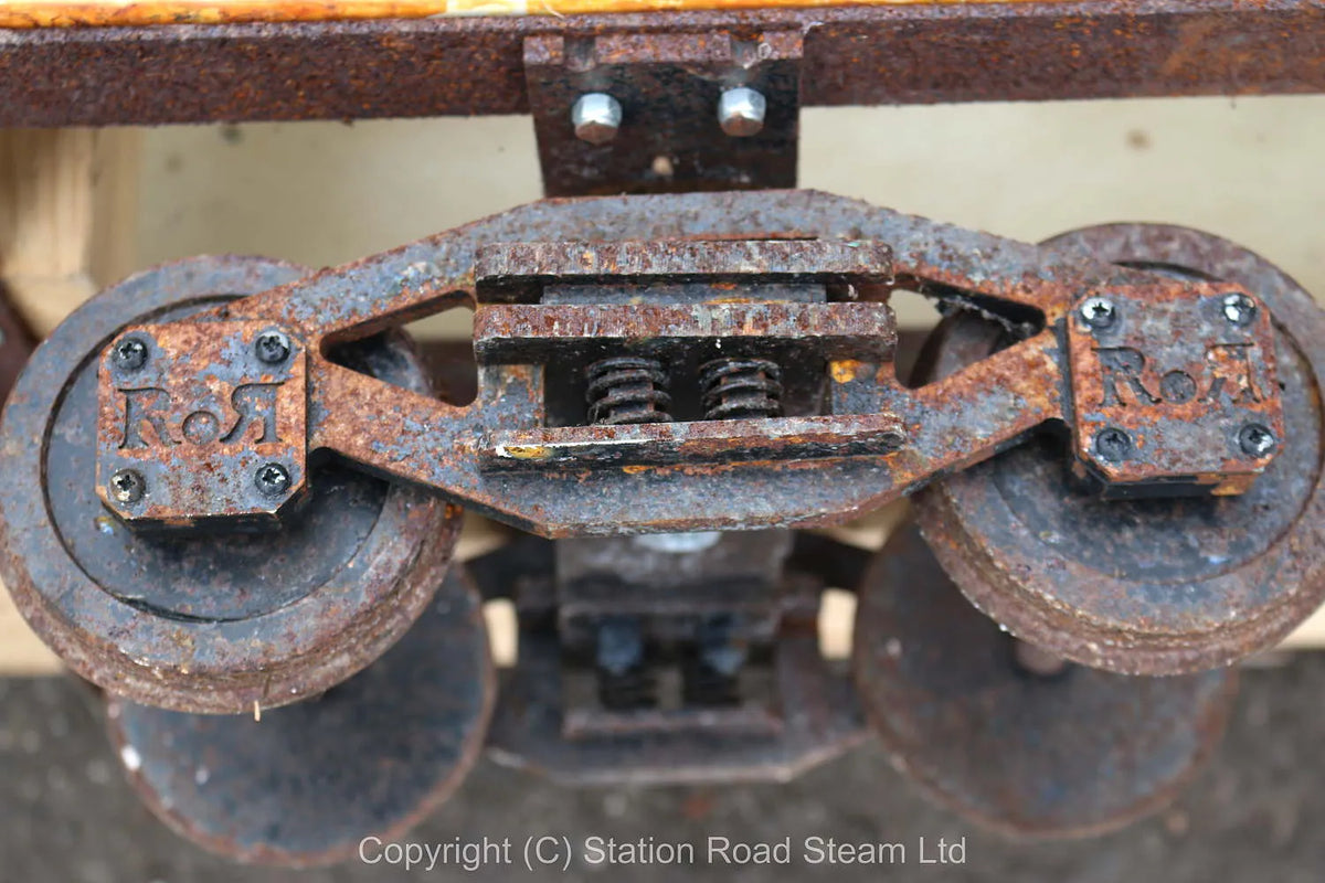 5 inch gauge coach with Ride-on-Railways bogies