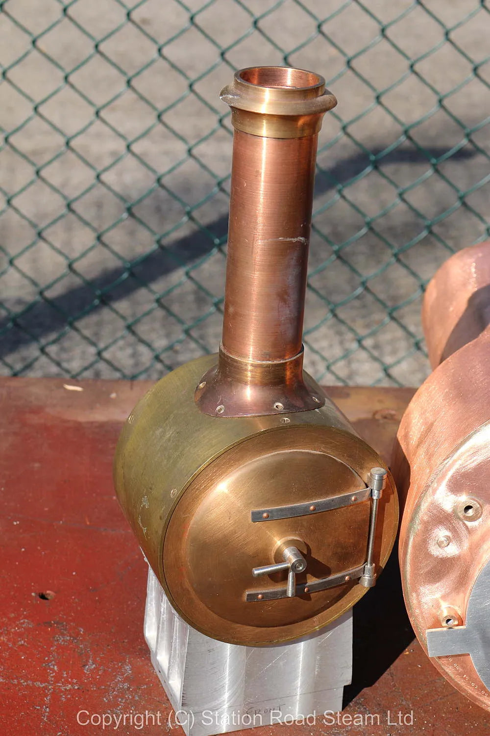 New "Sweet Pea" boiler and grate assembly