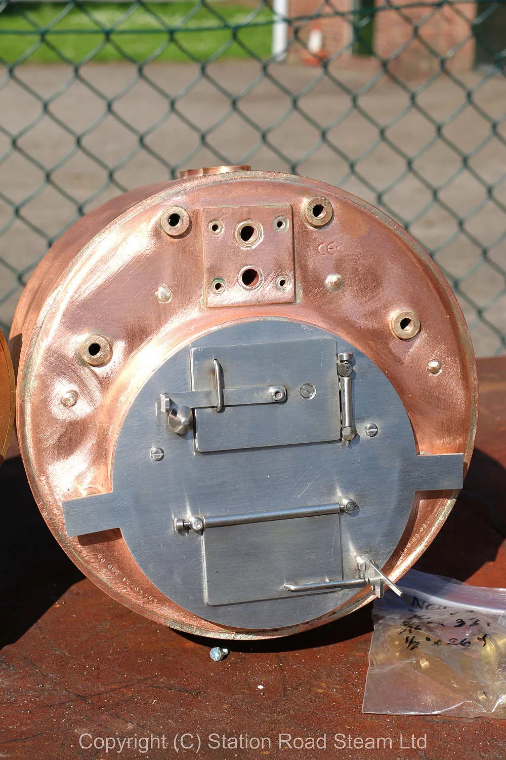 New "Sweet Pea" boiler and grate assembly