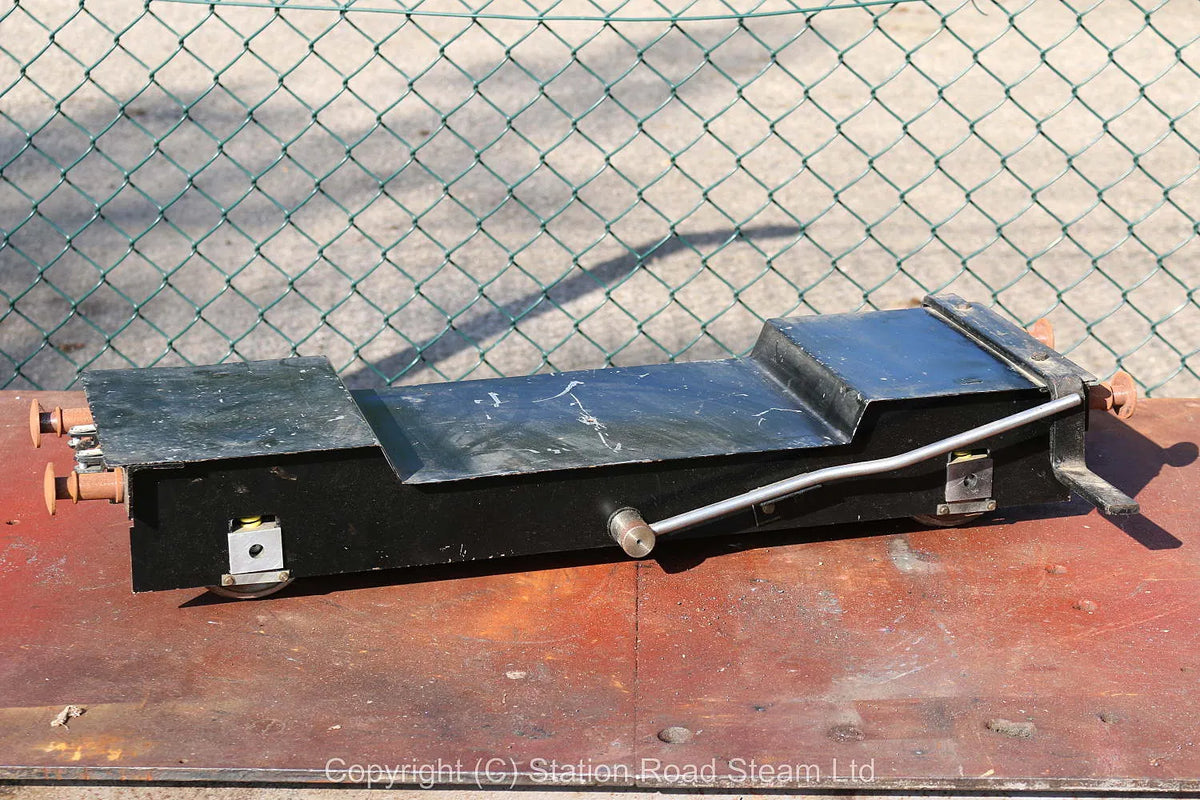 5 inch gauge raised level braked driving truck
