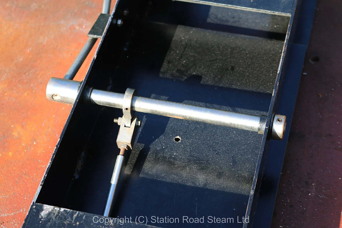 5 inch gauge raised level braked driving truck
