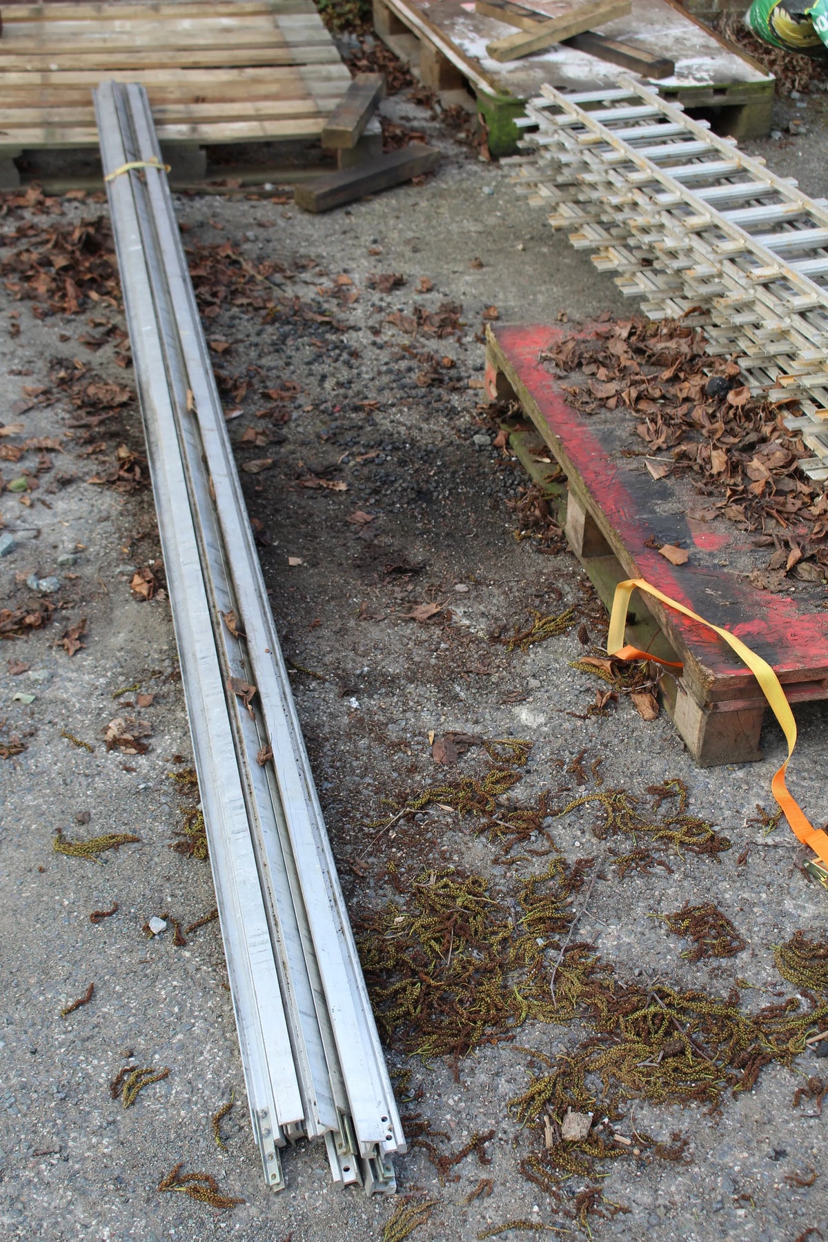 10 lengths 28mm aluminium rail
