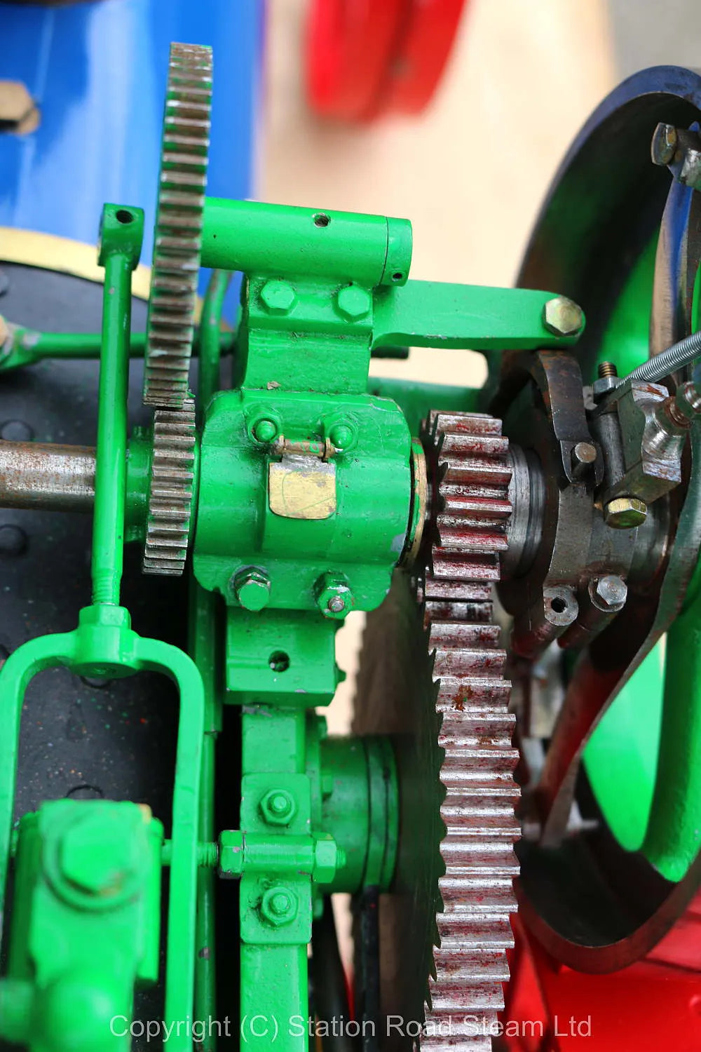 1 1/2 inch scale Case traction engine