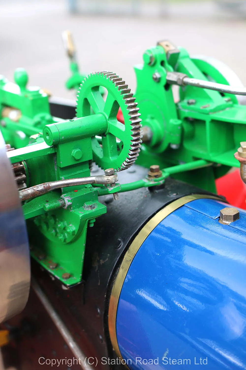 1 1/2 inch scale Case traction engine