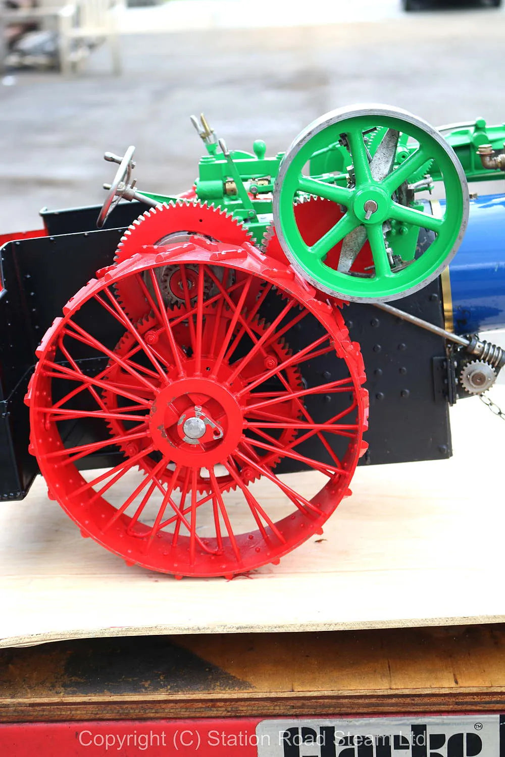 1 1/2 inch scale Case traction engine