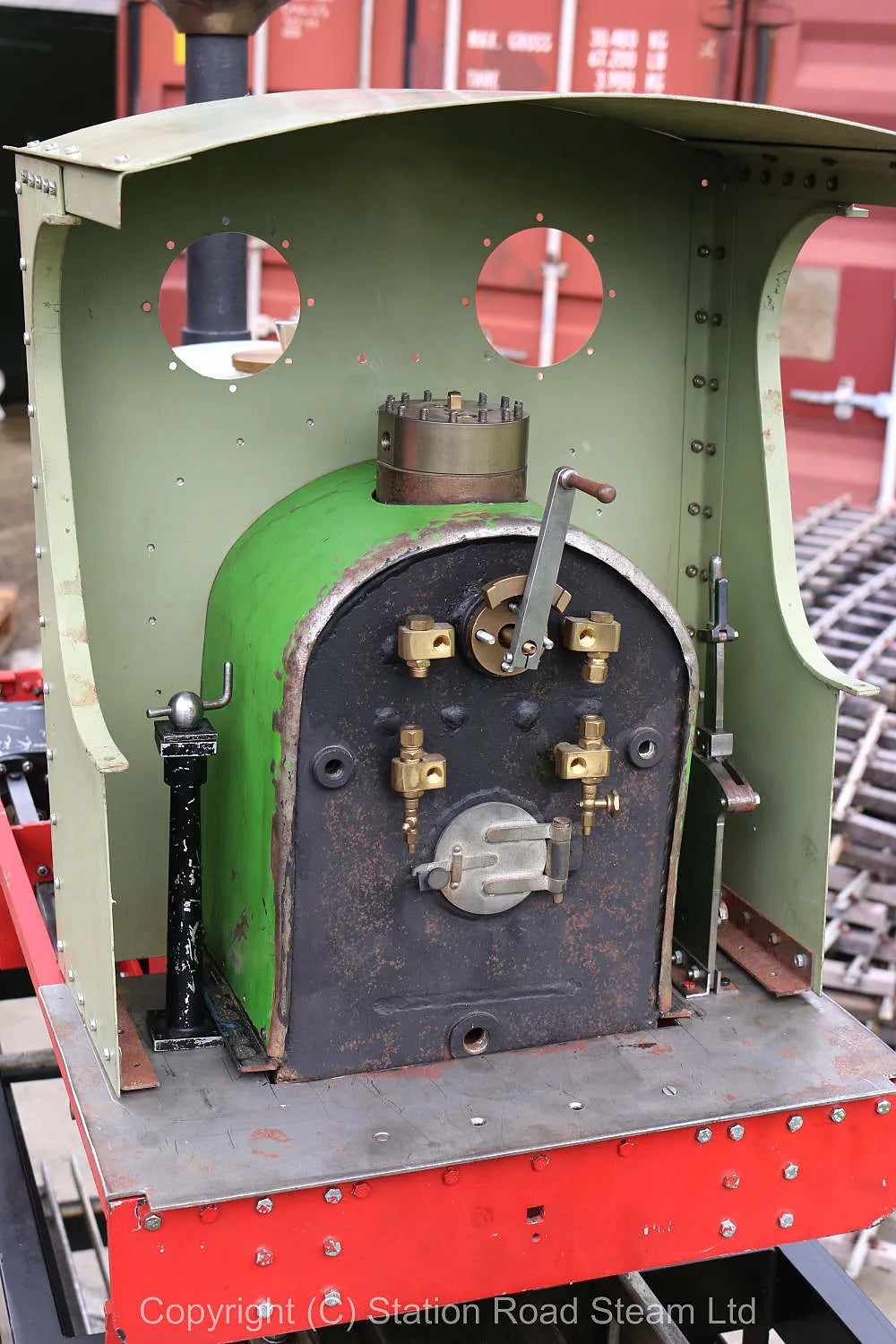7 1/4 inch gauge 3 inch scale Hunslet 0-4-0ST