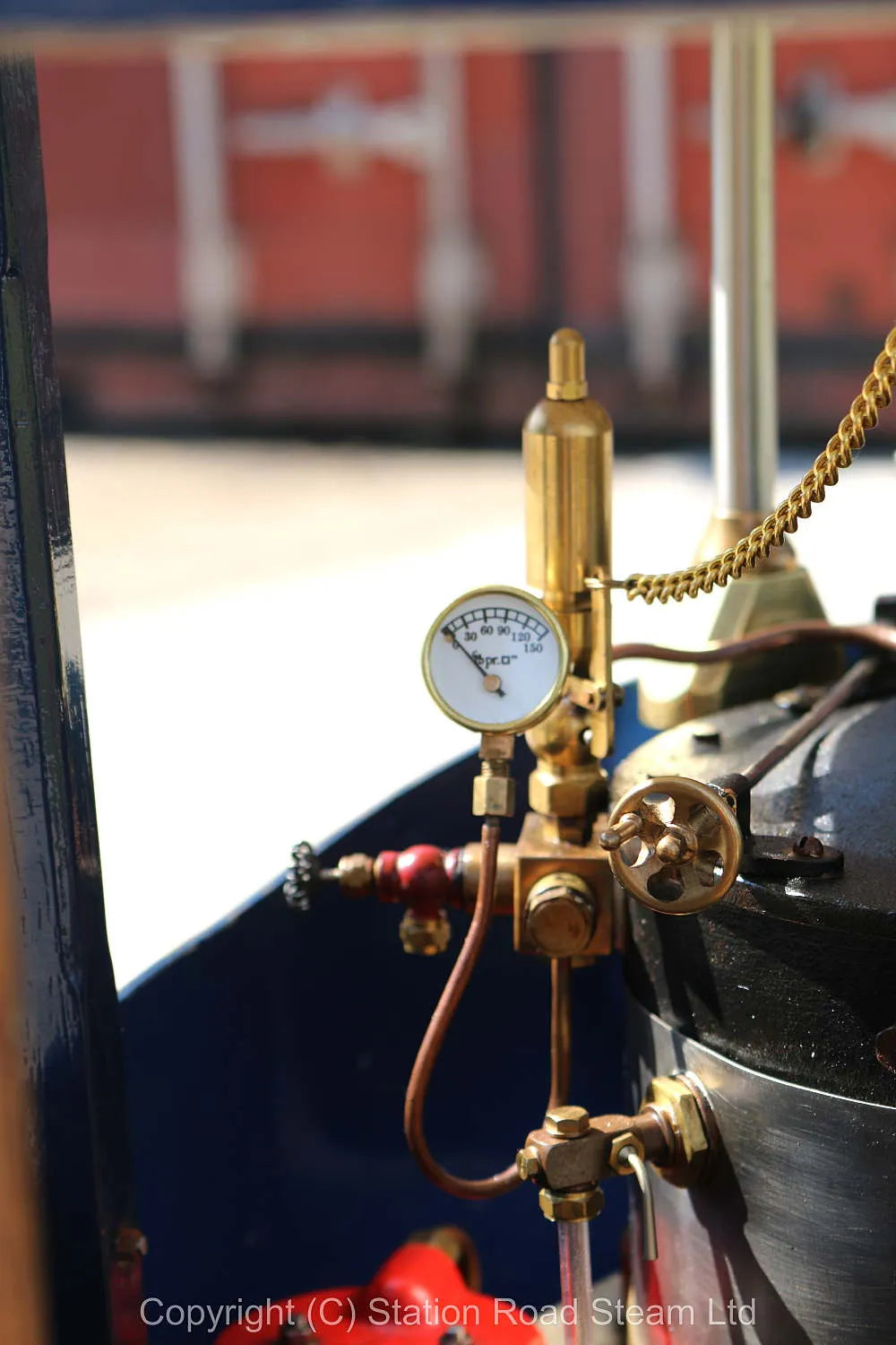 3 inch scale Atkinson steam wagon