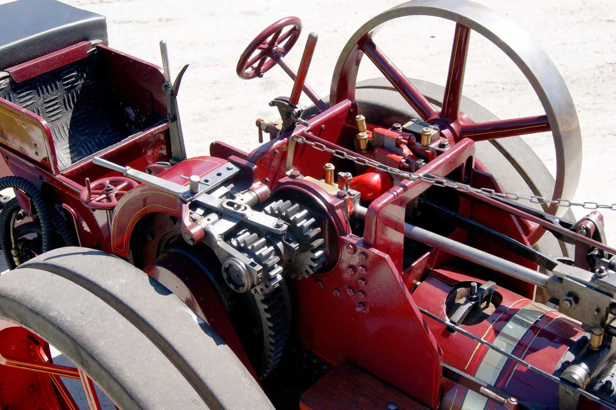 4 1/2 inch scale Burrell agricultural engine