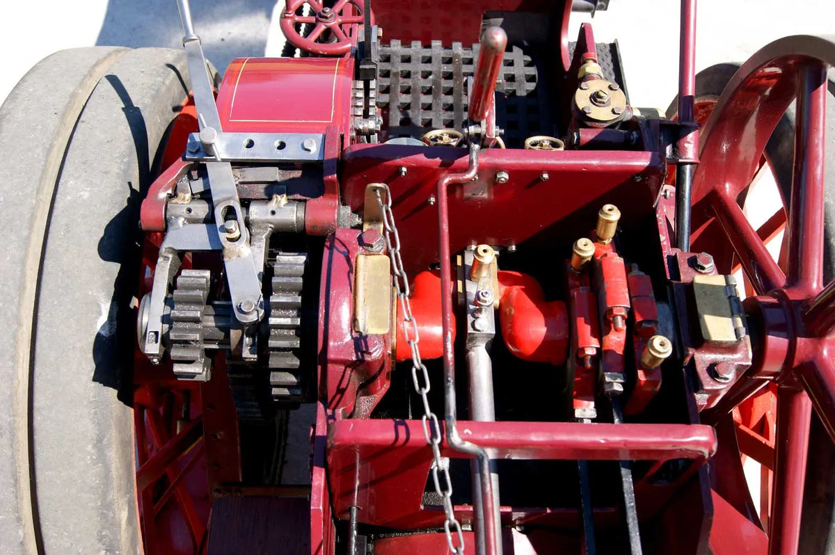 4 1/2 inch scale Burrell agricultural engine
