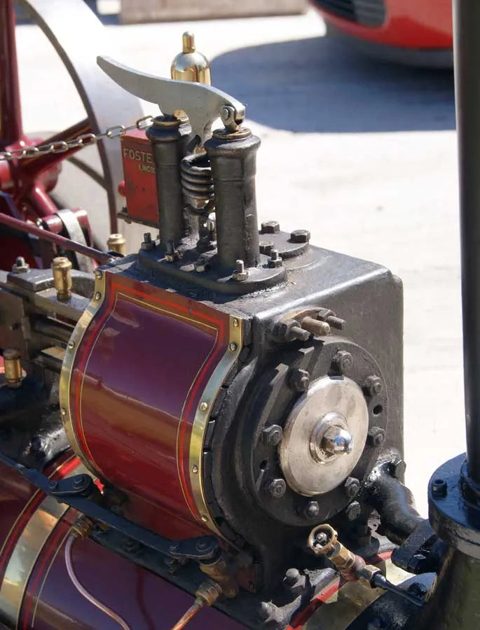 4 1/2 inch scale Burrell agricultural engine