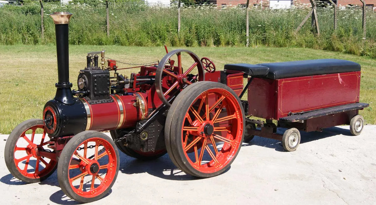 4 1/2 inch scale Burrell agricultural engine