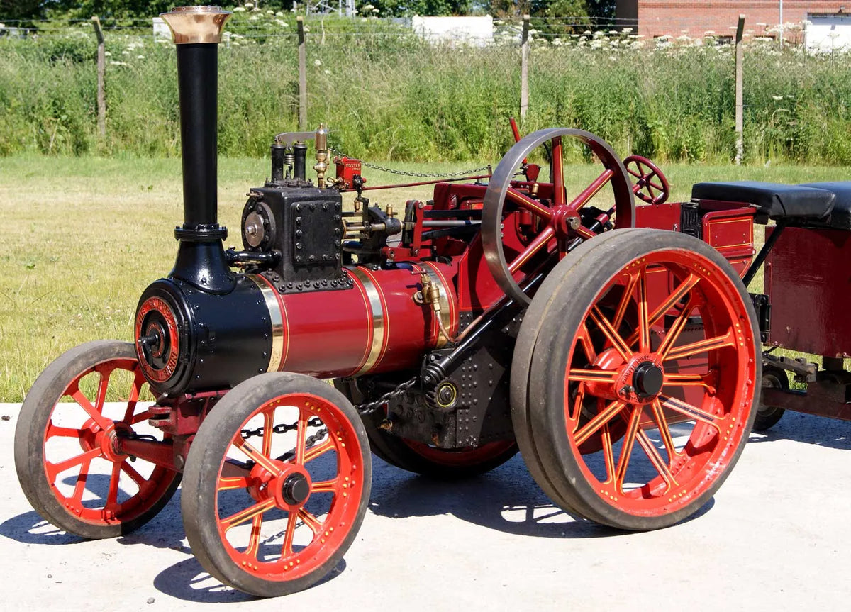 4 1/2 inch scale Burrell agricultural engine