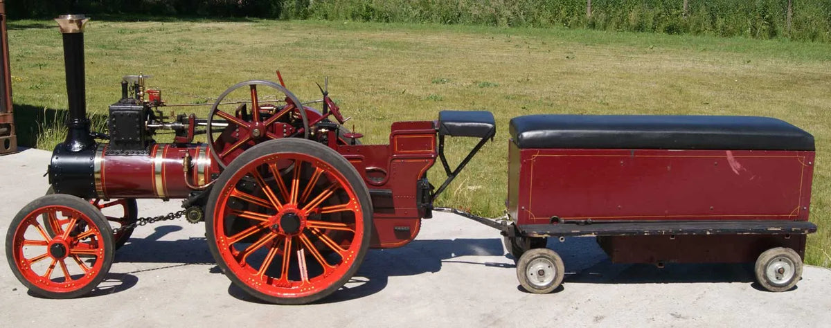 4 1/2 inch scale Burrell agricultural engine