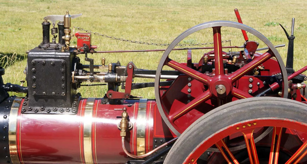 4 1/2 inch scale Burrell agricultural engine
