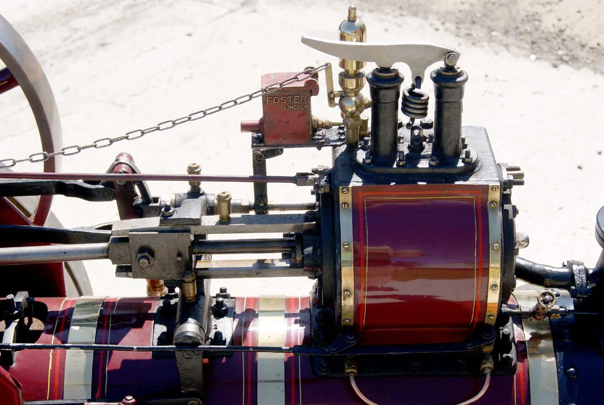 4 1/2 inch scale Burrell agricultural engine