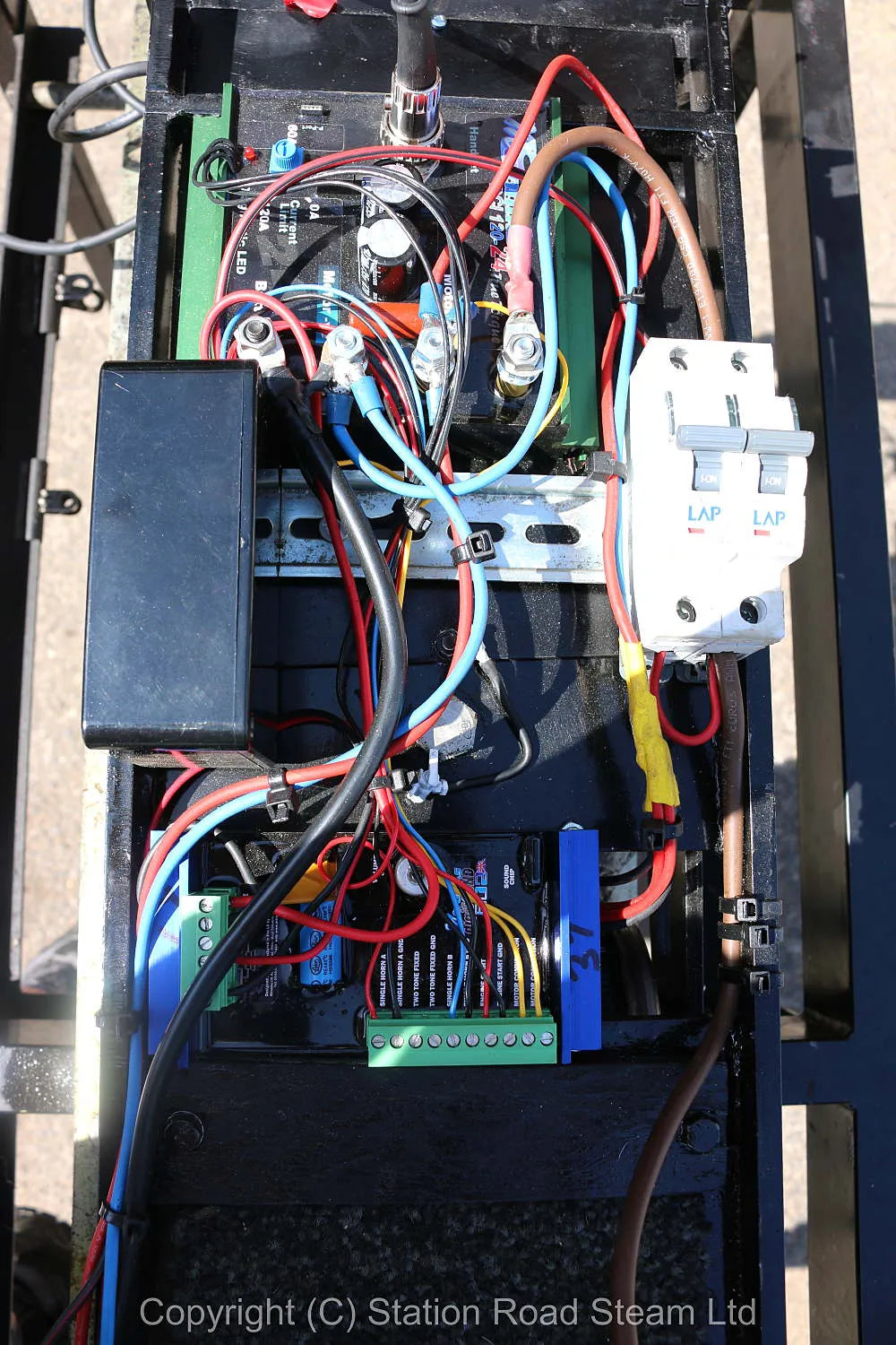 5 inch gauge Class 35 battery electric