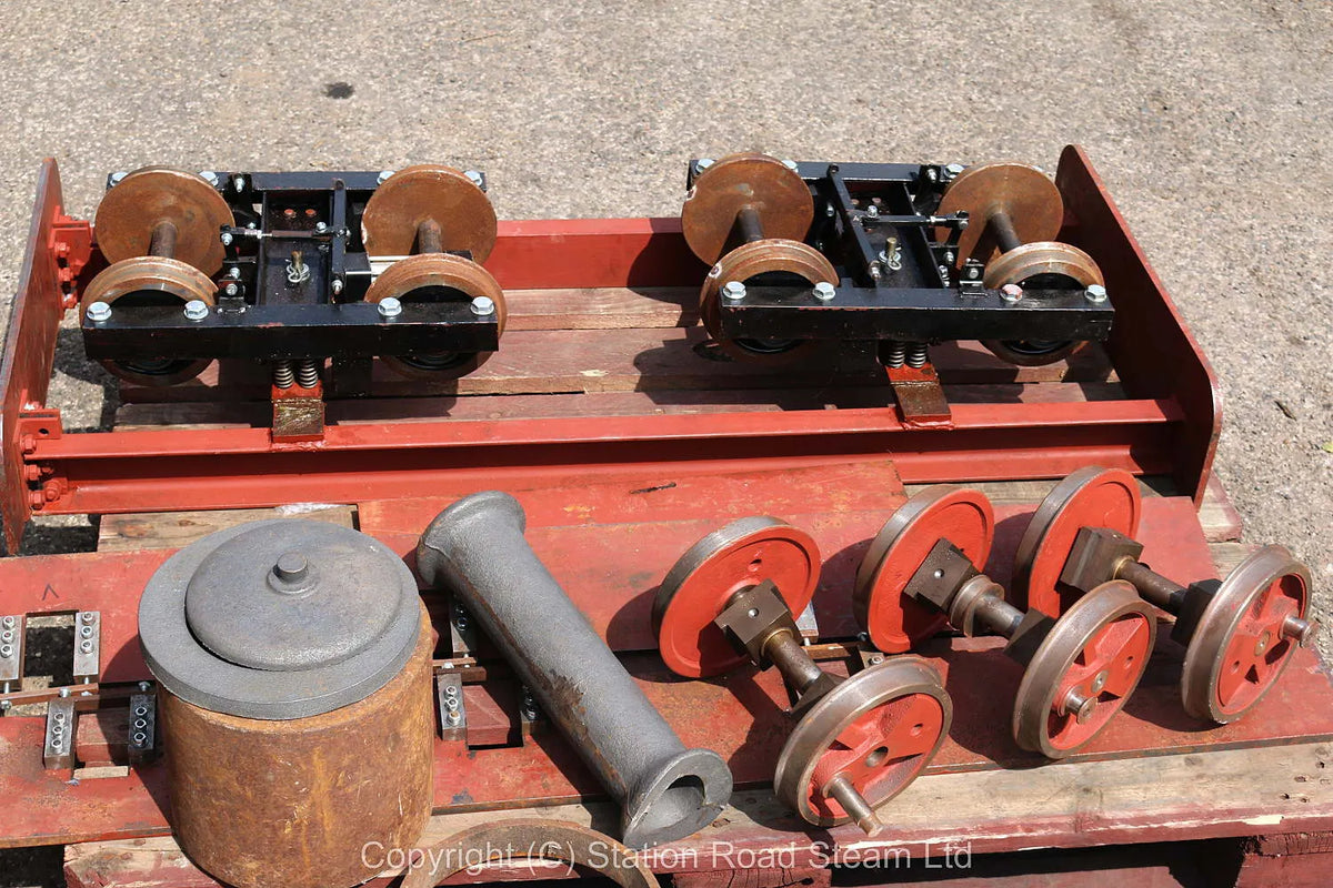 Parts & castings for "Romulus" 0-6-0 tender locomotive