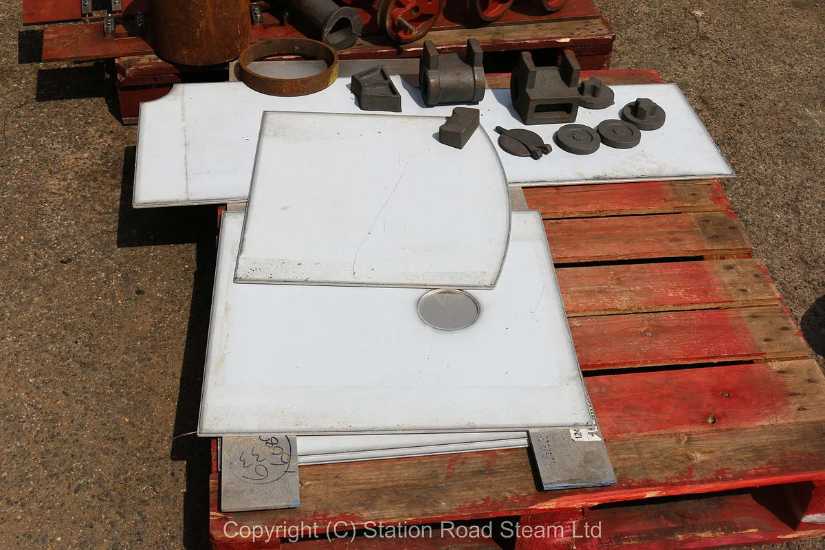 Parts & castings for "Romulus" 0-6-0 tender locomotive