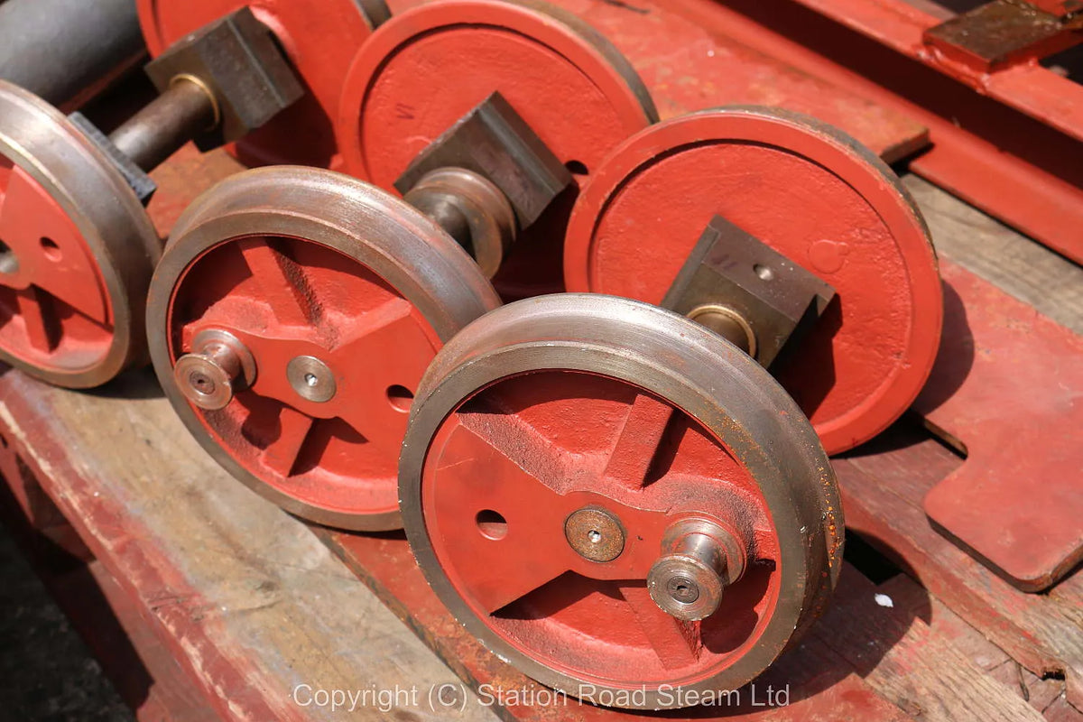 Parts & castings for "Romulus" 0-6-0 tender locomotive