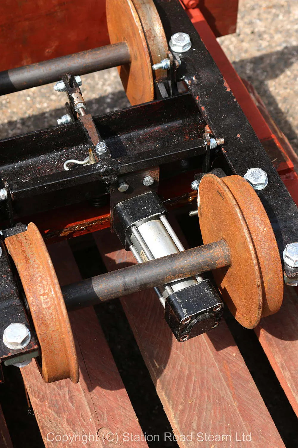 Parts & castings for "Romulus" 0-6-0 tender locomotive