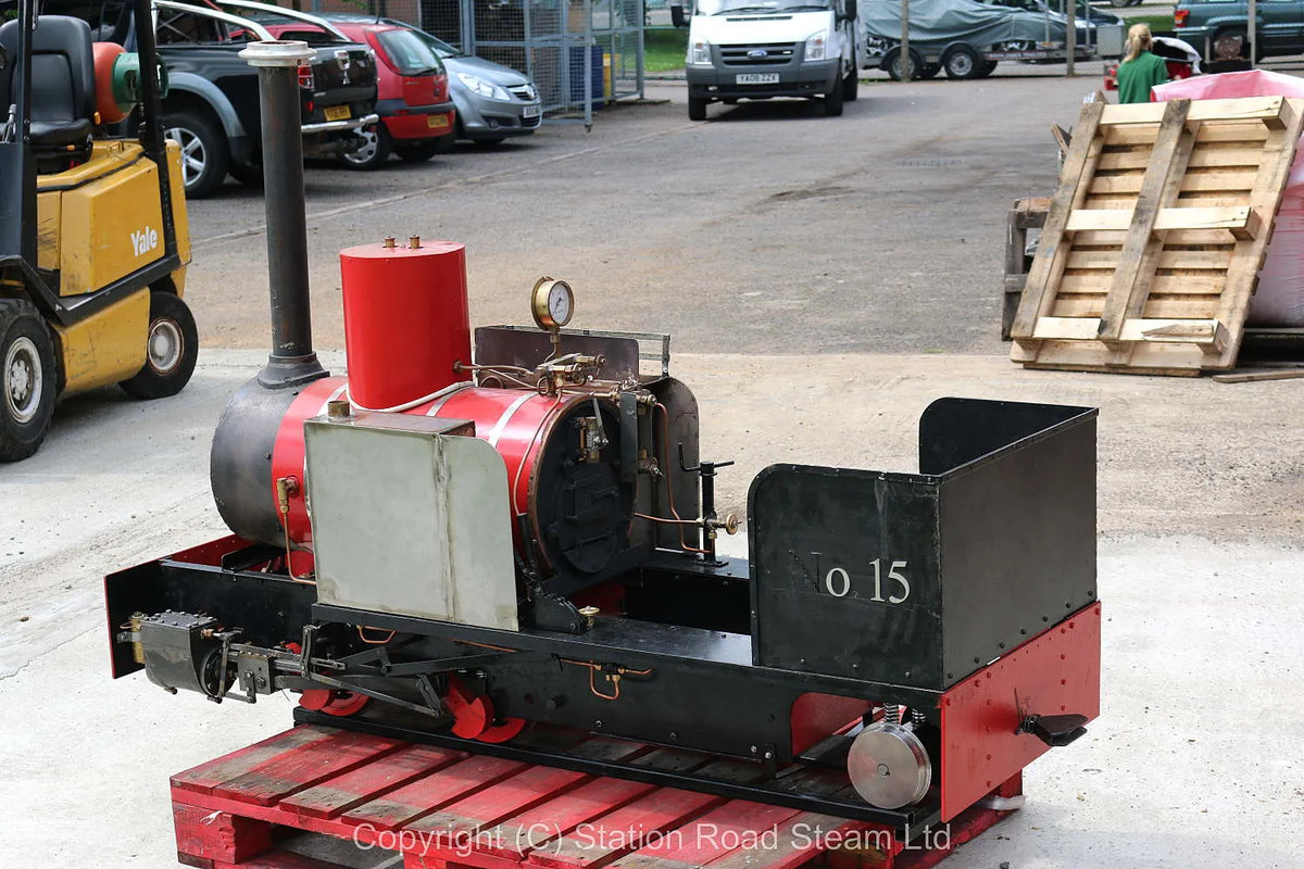 7 1/4 inch gauge Tinkerbell 0-4-2T KLR No.15