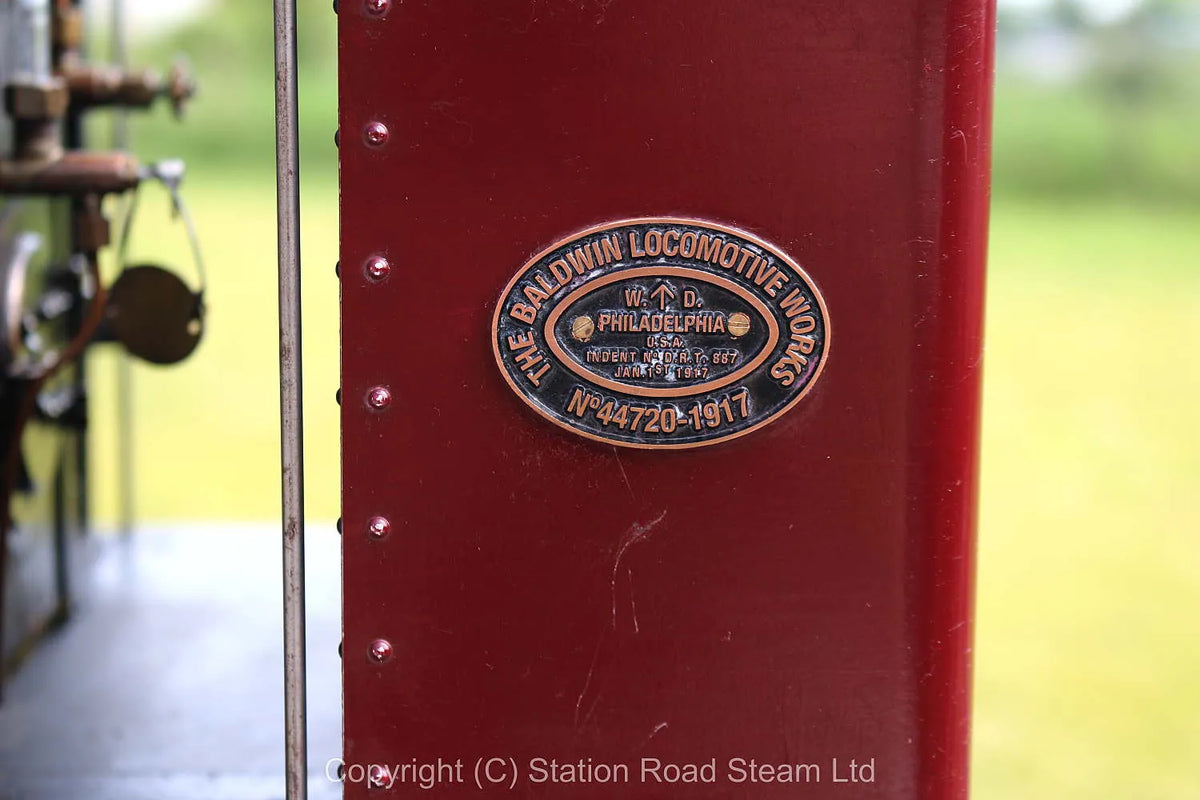 3 1/2 inch gauge Baldwin WD 4-6-0T